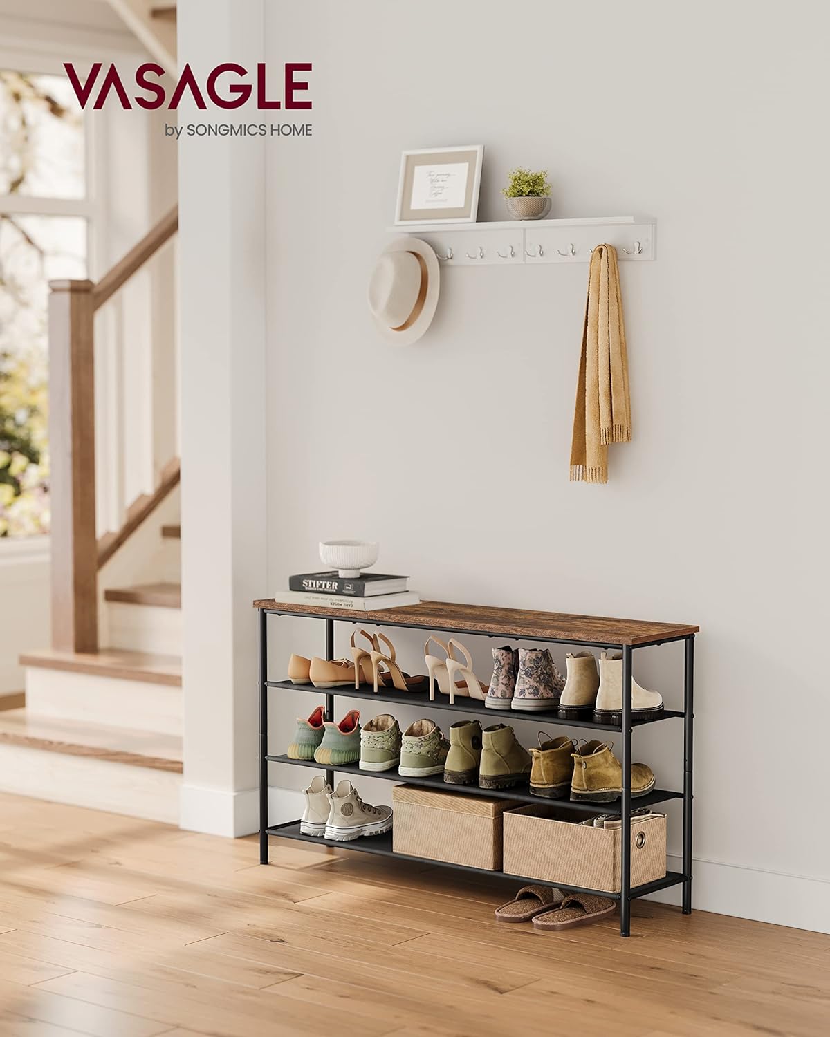 https://bigbigmart.com/wp-content/uploads/2023/12/VASAGLE-Shoe-Rack-4-Tier-Shoe-Storage-Rack-for-15-18-Pairs-of-Shoes-Shoe-Organizer-for-Entryway-with-3-Fabric-Shelves-and-Wooden-Top-Steel-Frame-Industrial-Rustic-Brown-and-Black-ULBS135B011.jpg