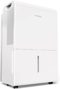 hOmeLabs 4500 Sq. Ft Energy Star Dehumidifier - Ideal for Large Rooms and Home Basements - Powerful Moisture Removal and Humidity Control - 50 Pint (Previously 70 Pint)