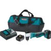 Makita XAD02 18V LXT Lithium-Ion 3/8 in. Cordless Angle Drill Kit with (2) Batteries 3.0Ah, Charger, Tool Bag