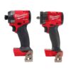 Milwaukee 2953-20-2854-20 M18 FUEL 18-Volt Li-Ion Brushless Cordless 1/4 in. Hex Impact Driver & 3/8 in. Compact Impact Wrench with Friction Ring