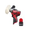 Milwaukee 2438-20-48-11-2425 M12 12-Volt Lithium-Ion Cordless Variable Speed Polisher/Sander w/M12 12V Lithium-Ion CP High Output 2.5 Ah Battery Pack