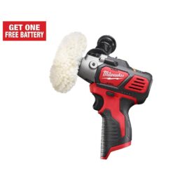 Milwaukee 2438-20 M12 12V Lithium-Ion Cordless Variable Speed Polisher/Sander (Tool-Only)