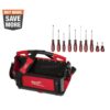 Milwaukee 48-22-8320-48-22-2710 20 in. PACKOUT Tote with Screwdriver Set (11-Piece)