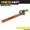 RYOBI P26011BTL ONE+ HP 18V Brushless Whisper Series 24 in. Cordless Hedge Trimmer (Tool Only)
