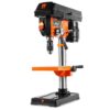 WEN 4211 3.2 Amp 10 in. 5-Speed Cast Iron Benchtop Drill Press with Laser and 1/2 in. Keyless Chuck