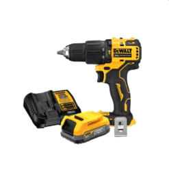 DEWALT DCD709BWP034C ATOMIC 20V MAX Brushless Cordless Compact 1/2 in. Hammer Drill and 20V POWERSTACK Compact Battery Kit