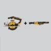 DEWALT DCS565BWDCF513B 20V MAX Cordless Brushless 6-1/2 in. Circular Saw and ATOMIC 20V MAX Cordless 3/8 in. Ratchet (Tools-Only)