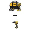 DEWALT DCF809D1WCD799B ATOMIC 20V MAX Lithium-Ion Brushless Cordless Compact 1/4 in. Impact Driver Kit and 1/2 in. Hammer Drill w/2Ah Battery
