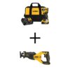 DEWALT DCF850P1WCS382B Atomix 20V Max Lithium-Ion Cordless Impact Driver Kit & 20V Maximum XR Cordless Brushless Reciprocating Saw (Tool Only)