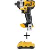 DEWALT DCF885BWDCB230 20V MAX Lithium-Ion Cordless 1/4 in. Impact Driver with 20V MAX 3.0 Ah Compact Lithium-Ion Battery Pack
