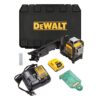 DEWALT DW089LG 12V MAX Lithium-Ion 100 ft. Green Self-Leveling 3-Beam 360 Degree Laser Level with 2.0Ah Battery, Charger and Case