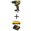 DEWALT DCD708BW240C ATOMIC 20V MAX Cordless Brushless Compact 1/2 in. Drill/Driver, (1) 20V 4.0Ah Battery, and 12V-20V MAX Charger