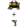 DEWALT DCD794D1WCD799B ATOMIC 20-Volt Lithium-Ion Cordless Compact 1/2 in. Drill/Driver Kit and 1/2 in. Hammer Drill with 2Ah Battery & Charger