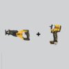 DEWALT DCS382BWDCF923B 20V MAX XR Cordless Brushless Reciprocating Saw and ATOMIC 20V MAX Cordless Brushless 3/8 in. Impact Wrench (Tools-Only)
