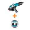 Makita GA4570-E-07397 7.5 Amp Corded 4.5 in. X-LOCK AC/DC Switch Angle Grinder with Bonus 4.5 in. Diamond Ceramic and Granite Cutting Blade