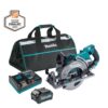 Makita GSR01M1 40V Max XGT Brushless Cordless Rear Handle 7-1/4 in. Circular Saw Kit (4.0 Ah)