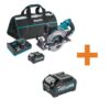 Makita GSR01M1-BL4040 40V Max XGT Brushless Cordless Rear Handle 7-1/4 in. Circular Saw Kit (4.0 Ah) with bonus 40V Max XGT 4.0Ah Battery