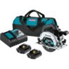 Makita XSH04RB 18V 6-1/2 in. LXT Sub-Compact Lithium-Ion Brushless Cordless Circular Saw Kit (2.0 Ah)