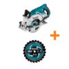 Makita XSR01Z-B61656 18V X2 LXT (36V) Brushless Cordless Rear Handle 7.25 in. Circular Saw (Tool-Only) with Bonus 7.25 in. Saw Blade