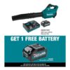 Makita GBU01M1-BL4040 XGT 40V max Brushless Cordless Leaf Blower Kit (4.0Ah) with bonus 40V Max XGT 4.0Ah Battery