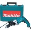 Makita HP2050 6.6 Amp 1/2 in. Corded Variable Speed Hammer Drill with Torque Limiter Side Handle Depth Gauge Chuck Key Hard Case