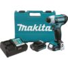 Makita DT03R1 12V max CXT Lithium-Ion 1/4 in. Cordless Impact Driver Kit with (2) Batteries 2.0Ah, Charger, Hard Case