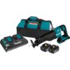 Makita XRJ06PT 18V X2 LXT Lithium-Ion (36V) Brushless Cordless Reciprocating Saw Kit (5.0Ah) with 2 Batteries 5.0Ah and Charger