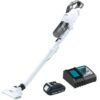 Makita XLC11R1W 18-Volt LXT Lithium-Ion Bagless Compact Brushless Cordless Mesh Filter Handheld Vacuum Kit 2.0 MAh
