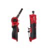 Milwaukee 2483-20-2486-20 M12 FUEL 12V Lithium-Ion Brushless Cordless 3/8 in. x 13 in. Bandfile and M12 FUEL 1/4 in. Straight Die Grinder