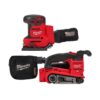 Milwaukee 2832-20-2649-20 M18 FUEL 18-Volt Lithium-Ion Cordless Belt Sander and 1/4 in. Sheet Sander