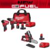 Milwaukee 2527-21-3497-22 M12 FUEL 6 in. 12V Lith-Ion Brushless Electric Battery Chainsaw Saw HATCHET Kit with M12 FUEL Hammer Drill & Impact Kit