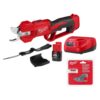 Milwaukee 2534-21-48-44-2769 M12 FUEL 12V Brushless Cordless Brushless Cordless Pruner Kit with Replacement Blades, 2.0 Ah Battery, and Charger