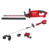 Milwaukee 3001-20-2825-21ST M18 FUEL 18 in. 18V Lithium-Ion Cordless Brushless Hedge Trimmer with String Trimmer, 8Ah Battery & Charger (2-Tool)