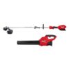 Milwaukee 2724-20-2825-20ST M18 FUEL 120 MPH 450 CFM 18V Lithium-Ion Brushless Cordless Handheld Blower w/M18 FUEL String Trimmer (2-Tool)