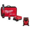 Milwaukee 2557-22-2475-20 M12 FUEL 12V Lithium-Ion Brushless Cordless 3/8 in. Ratchet Kit W/M12 Compact Inflator