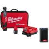 Milwaukee 2557-22-2951-20 M12 FUEL 12V Lithium-Ion Brushless Cordless 3/8 in. Ratchet Kit W/M12 Bluetooth/AM/FM Jobsite Radio with Charger