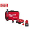 Milwaukee 2557-22-48-11-2420 M12 FUEL 12V Lithium-Ion Brushless Cordless 3/8 in. Ratchet Kit With M12 2.0Ah Battery