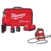 Milwaukee 2567-22-2446-20 M12 FUEL 12V Lithium-Ion Brushless Cordless High Speed 3/8 in. Ratchet Kit W/M12 Grease Gun