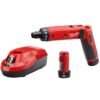 Milwaukee 2101-22 M4 4V Lithium-Ion Cordless 1/4 in. Hex Screwdriver 2-Battery Kit