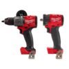 Milwaukee 2904-20-2854-20 M18 FUEL 18-Volt Li-Ion Brushless Cordless 1/2 in. Hammer Drill/Driver & 3/8 in. Compact Impact Wrench w/Friction Ring