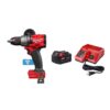 Milwaukee 2906-20-48-59-1850 M18 FUEL ONE-KEY 18-Volt Lithium-Ion Brushless Cordless 1/2 in. Hammer Drill/Driver with M18 5.0Ah Battery and Charger