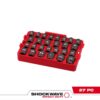 Milwaukee 49-66-6819 SHOCKWAVE Impact-Duty 1/2 in. Drive Metric and SAE Standard Impact Socket Set (27-Piece)