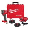 Milwaukee 2854-22 M18 FUEL GEN-3 18V Lithium-Ion Brushless Cordless 3/8 in. Compact Impact Wrench with Friction Ring Kit