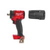 Milwaukee 2855-20-49-16-2854 M18 FUEL Gen-2 18V Lithium-Ion Brushless Cordless 1/2 in. Compact Impact Wrench with Friction Ring and Boot