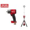 Milwaukee 2962-20-2131-20 M18 FUEL Gen-2 18-Volt Lithium-Ion Brushless Cordless Mid Torque 1/2 in. Impact Wrench with Friction Ring & Tower Light