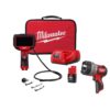 Milwaukee 2323-21-2353-20 M12 12-Volt Lithium-Ion Cordless M-SPECTOR 360-Degree 4 ft. Inspection Camera Kit w/M12 750 Lumen TRUEVIEW LED Spotlight