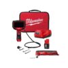 Milwaukee 2323-21-2426-20 M12 12-Volt Lithium-Ion Cordless M-SPECTOR 360-Degree 4 ft. Inspection Camera Kit with M12 Oscillating Multi-Tool