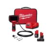 Milwaukee 2324-21-48-11-2460 M12 12-Volt Lithium-Ion Cordless M-SPECTOR 360-Degree 10 ft. Inspection Camera Kit with M12 XC 6.0 Ah Battery Pack