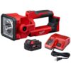 Milwaukee 2354-20-48-59-1850 M18 18-Volt 1250-Lumens Lithium-Ion Cordless Search Light with 5.0ah Starter Kit