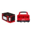 Milwaukee 2357-20-48-59-1809 M18 18-Volt Lithium-Ion Cordless PACKOUT 3000 Lumens LED Light with M18 PACKOUT 6-Port Rapid Charger